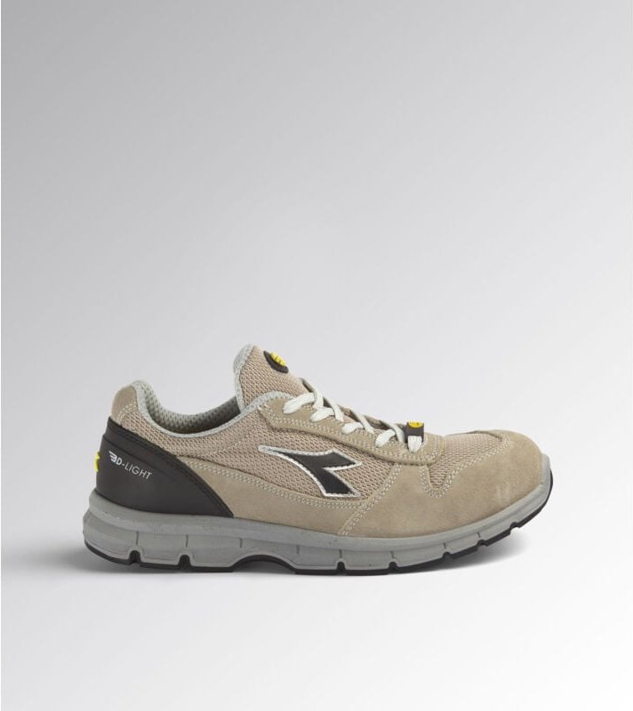 Sicherheitsschuhe flach RUN TEXT S1PS FO SR ESD - Sand 48