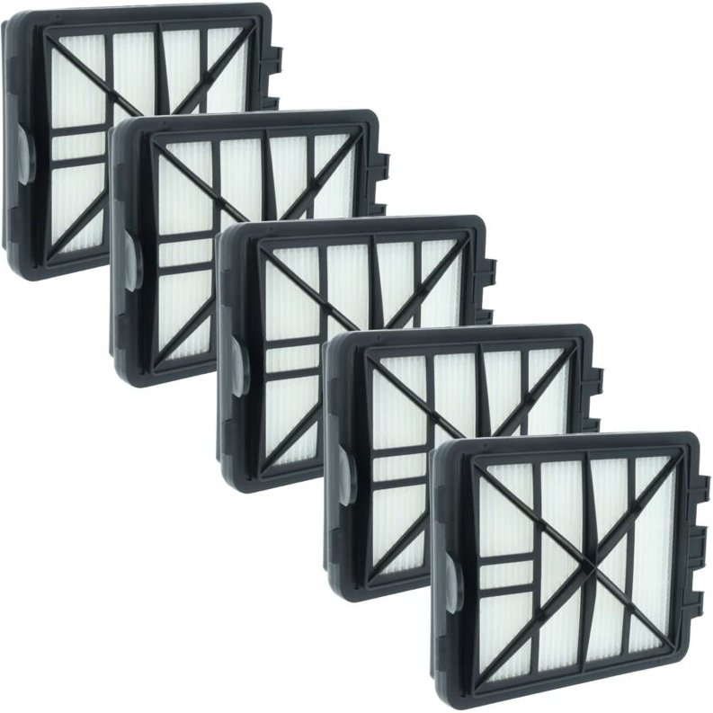 vhbw 5x Staubsaugerfilter kompatibel mit Kärcher VC 6200, VC 6100, VC 6150, VC 6, VC 6250 PET Staubsauger - Abluftfilter...