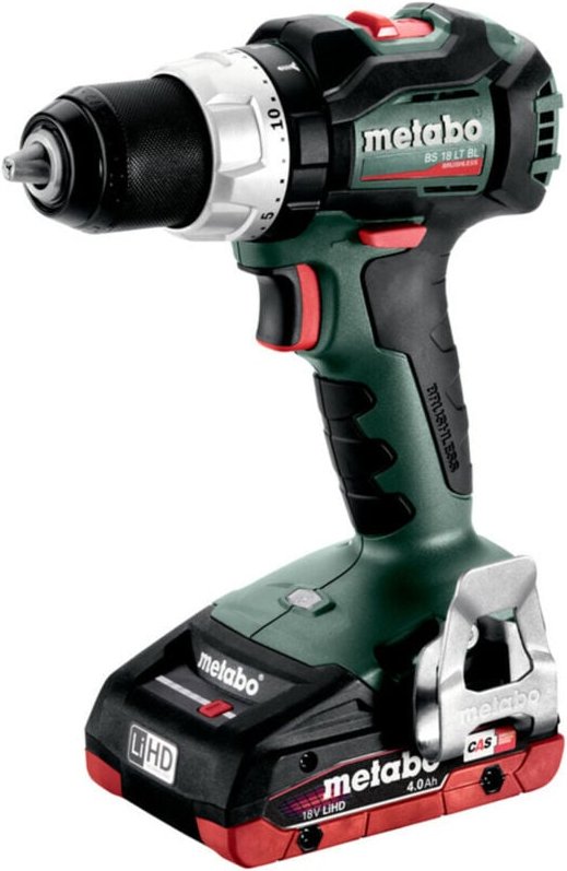 METABO Bohrschrauber - BS 18V - LT BL 2 x 4,0 Ah LiHD, ASC 55, Koffer - 602325800