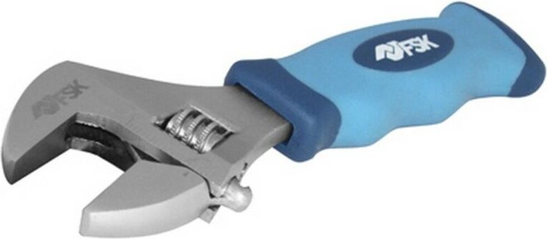 Ferrestock FSKLLA004 Schraubenschlüssel de 4", aus satiniertem Kohlenstoffstahl, isolierter Griff mit ergonomischem Desi...