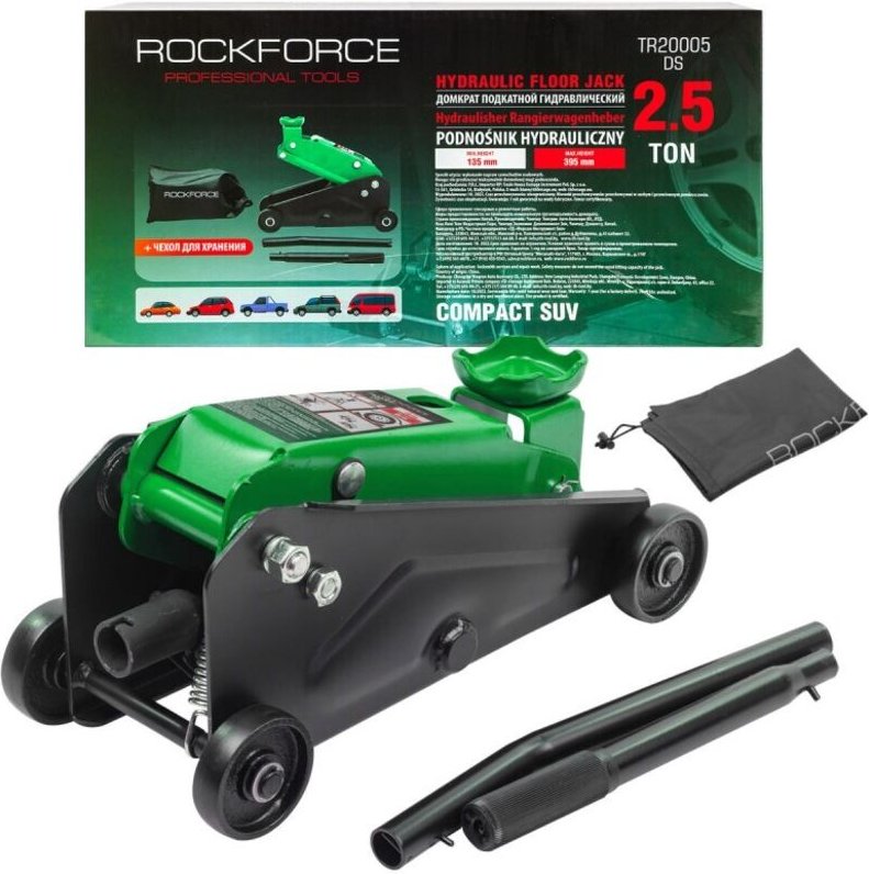 Hydraulischer Wagenheber, Frog Jack, 2,5t, Werkstatt