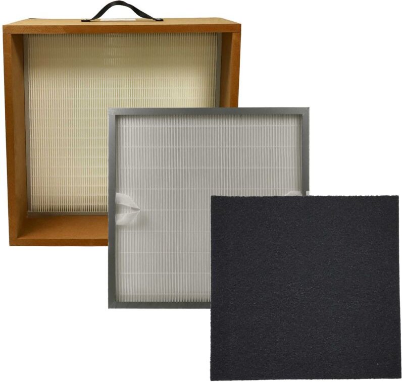 vhbw 1x Aktivkohlefilter, 1x HEPA-Filter, 1x Vorfilter kompatibel mit KEMPER Absauganlage