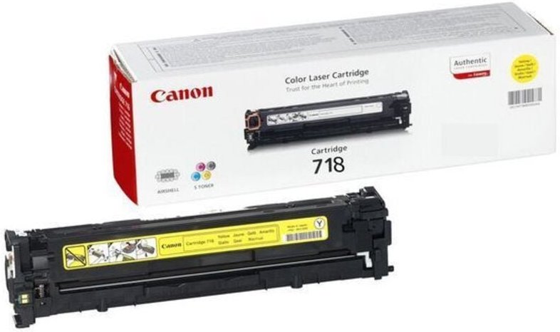 Toner Originalzubehör 718 ca. 2.900 Seiten gelb