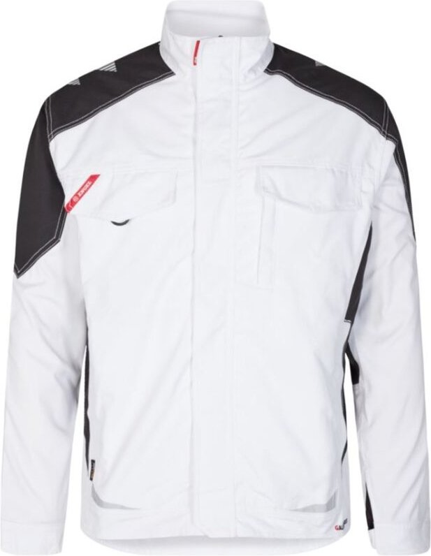 ENGEL Arbeitsjacke Galaxy 1810-254-379 Gr. S weiss/anthrazit grau