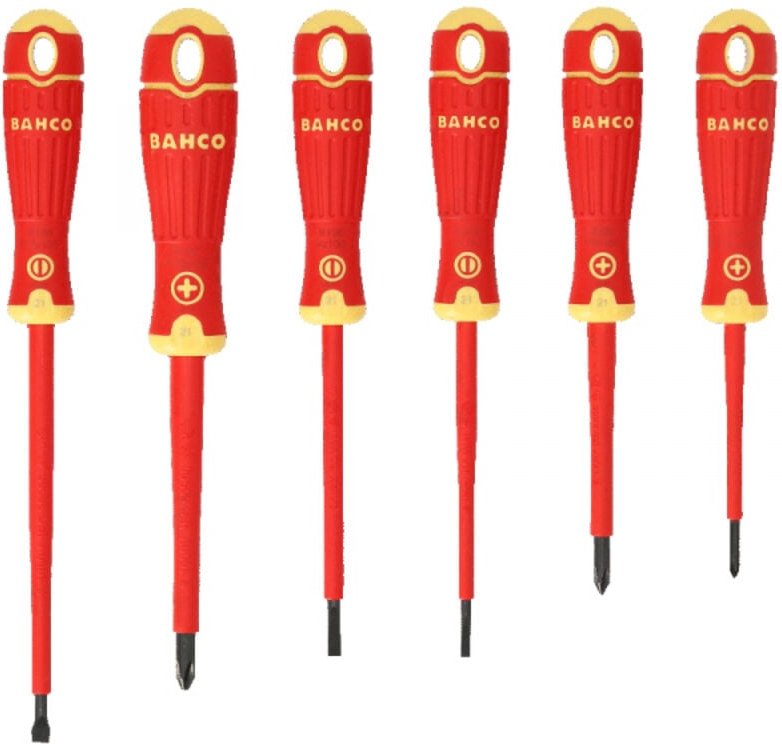 Satz mit 6 isolierten Schraubendrehern Bahco fit bfit.106 Bahco