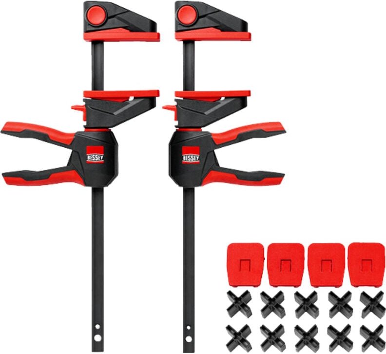 EZ360 Kit für Terrassendielen Bessey EZ360TD-SET Spann-Weite (max.):450 mm Ausladungs-Maße:80 mm