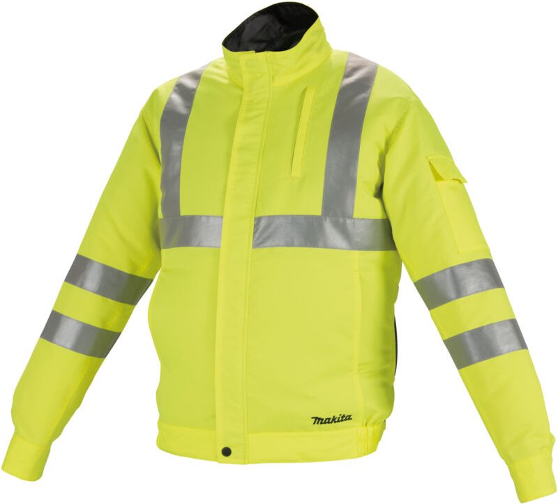 Makita Akku-Warnjacke, gelb Größe L (DFJ214ZL)