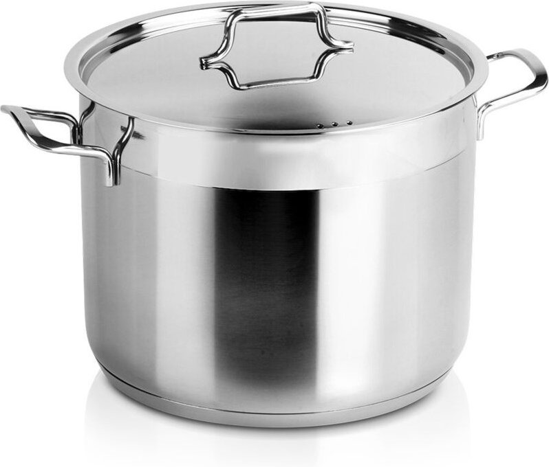 Stahltopf mit Deckel ANETT 24 cm, 8 l