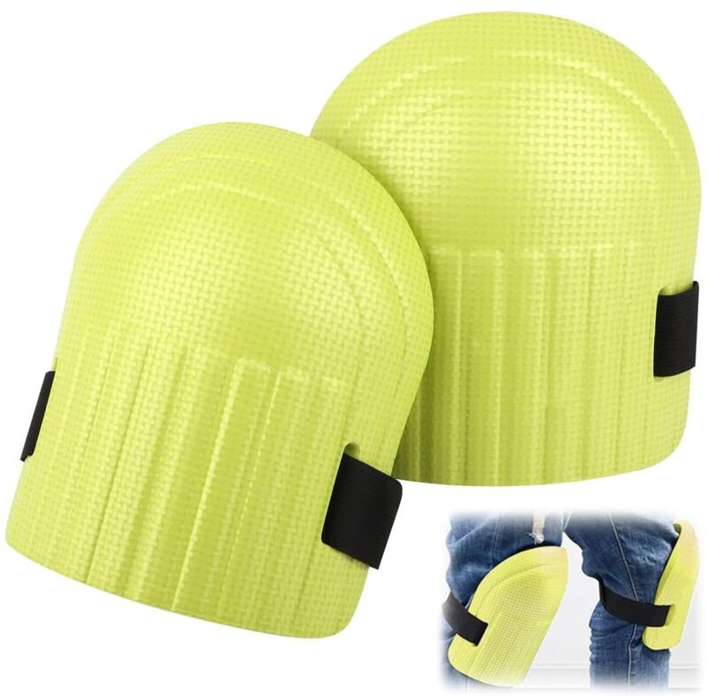 Arbeitsknieschoner, Gartenknieschoner, Arbeitsknieschoner mit EVA-Schaum, Knieschoner mit verstellbarer Schnalle für Gar...