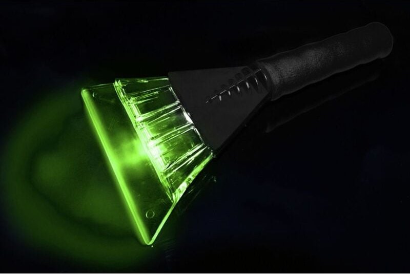 FP - apa Eiskratzer mit led Leuchte Softgriff Eisschaber Scheiben Eis Kratzer Schaber