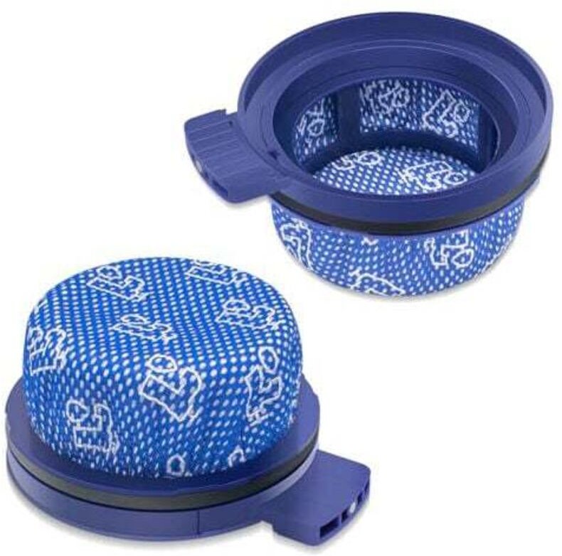 Samsung Staubsaugerfilter-Set, 2 waschbare Filter für Samsung Staubsauger, passgenaues Staubsaugerzubehör, Mikrofilter-S...