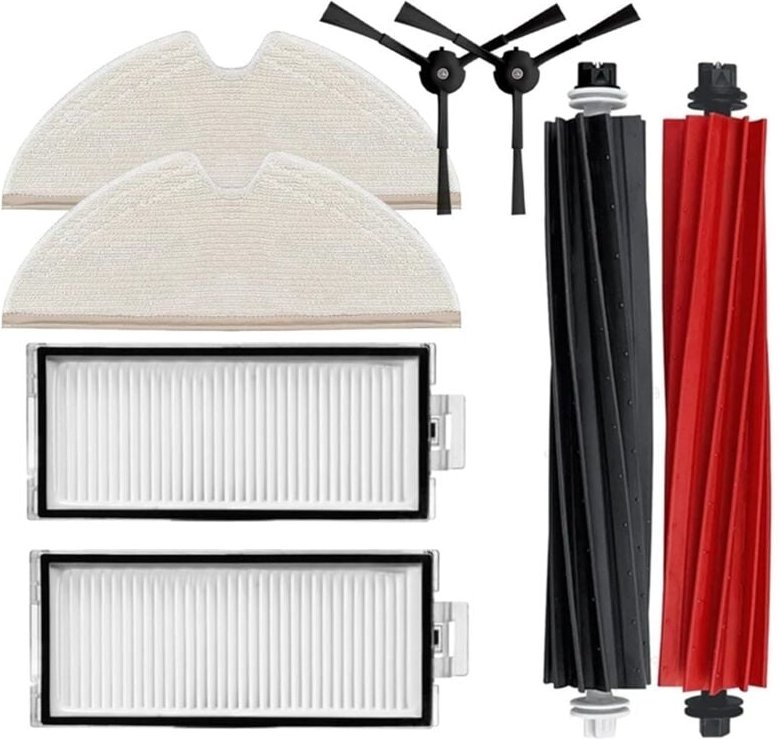 Hauptseitenbürste Hepa-Filter Mopp-Pad-Kit für Q8 max,