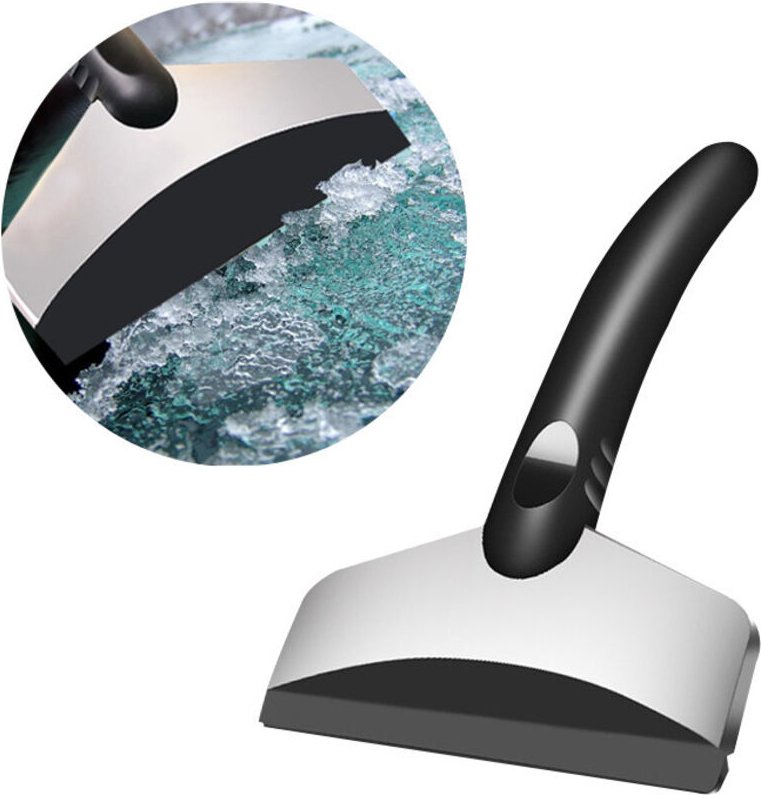 CCYKXA Schneeschaufel für die Windschutzscheibe, Eiskratzer für die Windschutzscheibe, Schneeschaufel zum Enteisen der W...