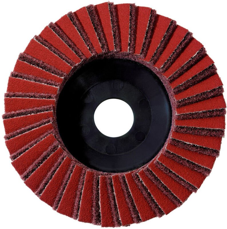 Metabo - Kombi-Lamellenschleifteller 125 mm, grob, aus Viesmaterial und Schleifpapier