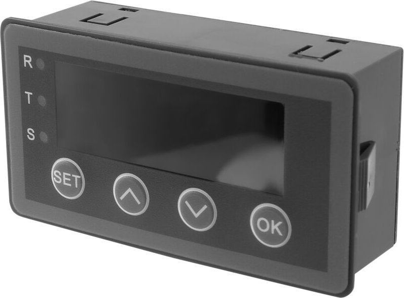 Tlily - Digitalanzeigemessgerät 0-10 v 0-20 mA 2-10 v 4-20 mA Analogeingang Tischkopf mit RS485-Version