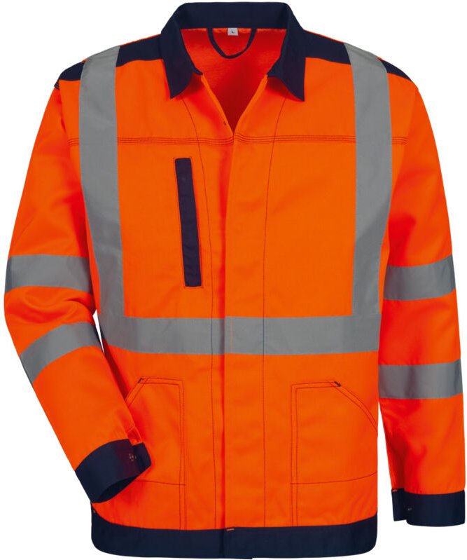 Gr .3XL (66/68) MARIENBERG WARNSCHUTZ-BUNDJACKE orange MARIENBERG HIGH VISIB