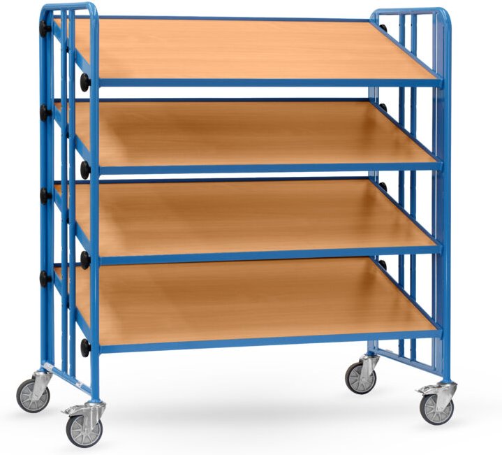 Fetra Montagewagen Baukasten-System 4 neigbare Böden 300kg Tragkraft