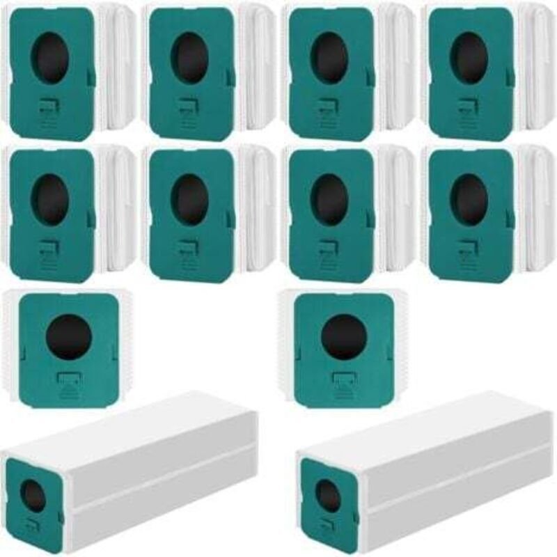 12-teiliges Staubbeutel-Set für Samsung Bespoke VS20 Staubsauger, Ersatz-Staubbeutel für Samsung Staubsauger, Schmutzent...