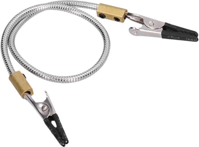 Lötwerkzeug „Helping Hands“ – Doppelklemmen – Verstellbar – für Elektronikreparaturen, Leiterplattenlöten – Material: Le...