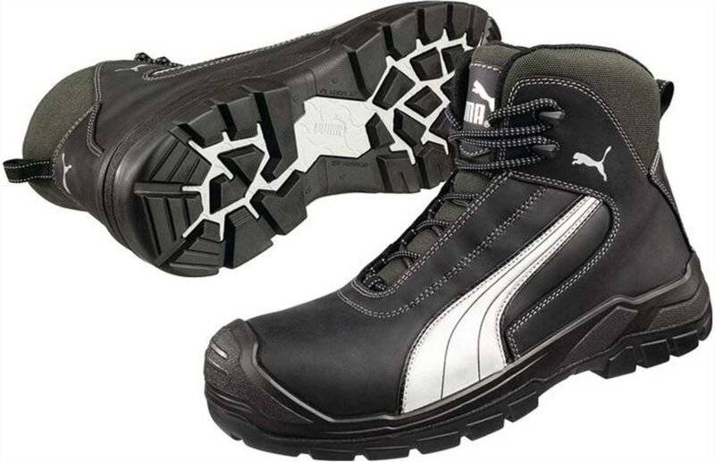Puma - Sicherheitsstiefel Cascades Mid Größe 41 schwarz/weiß ( 4300700271 )