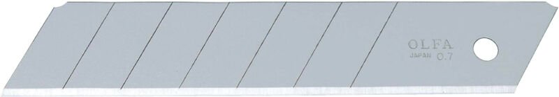 5er Set „HB-5B“ Heavy Duty Chopperklingen 25mm breit silber