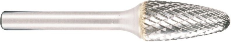 Projahn Hartmetallfräser, Form F Rundbogen d1 3.0 mm, Schaftd. 3.0 mm Kreuzverzahnung