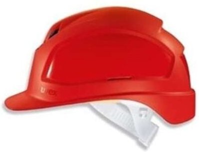 Uvex 9772320 Schutzhelm pheos B 9772320 rot mit Lüftungen