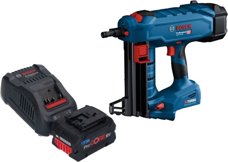 Bosch GNB 18V-38 Professional Akku Betonnagler 18 V 13 - 38 mm BITURBO Brushless + 1x ProCORE Akku 8,0 Ah + Ladegerät