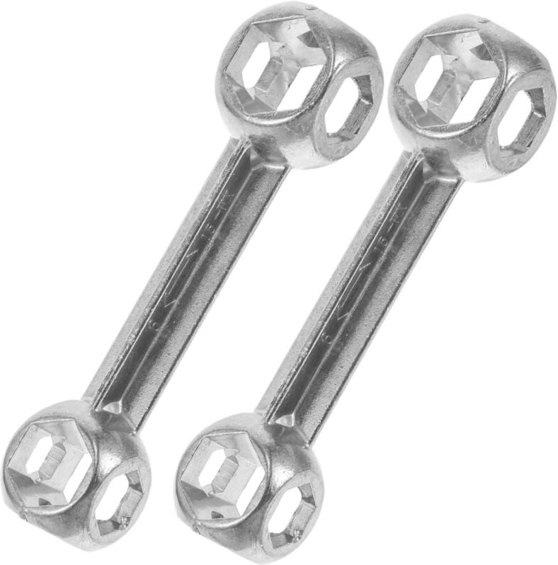 Set mit 2 professionellen Sechskantschlüsseln für Fahrradreparaturen, kompakt und tragbar, unverzichtbar für Mechaniker ...