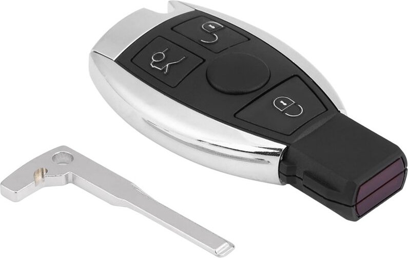 Eosnow Auto Smart Key, Antiwear Remote Key Plastik 433,92 MHz Schwarz zur Reparatur