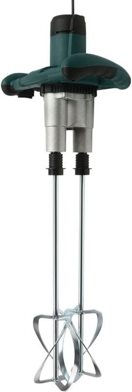 1800W Elektrischer Rührwerk Doppelstab Mörtelrührer Betonmischer 6 Gang Einstellbarer Geschwindigkeit Beton Mischer Mört...