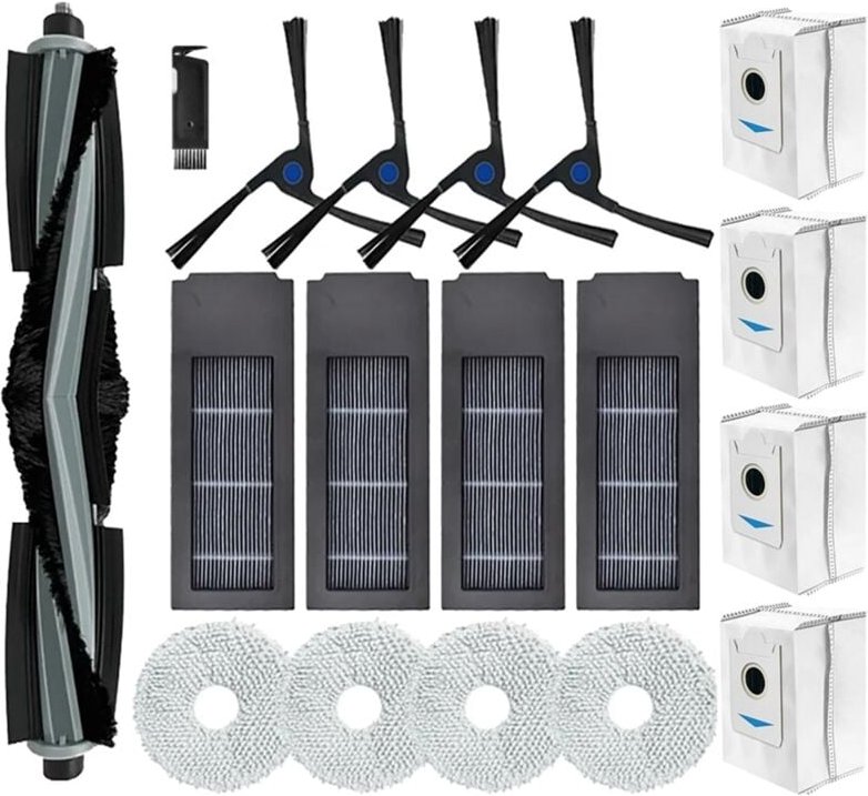 Für Staubsaugerbürste Hepa-Filter Staubbeutel Mopptücher