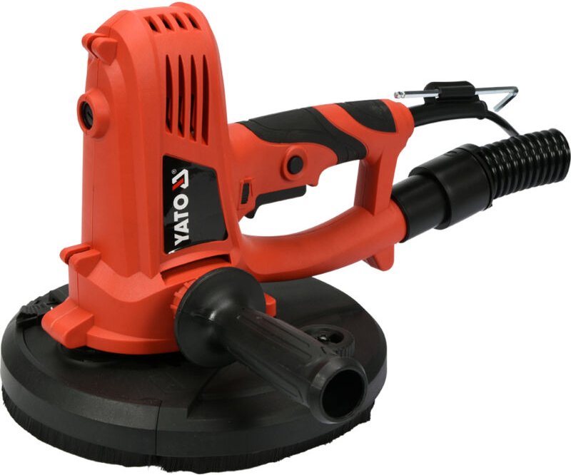 Yato YT-82340 Handschleifer Exzenterschleifer 2300 RPM Schwarz, Rot 1220 W