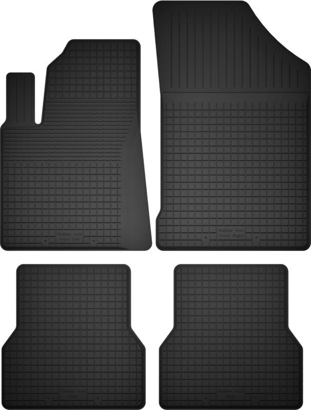 Gummi-Automatten, 4er-Set, Universalmodell: Opel Mokka II Crossover (2020-)