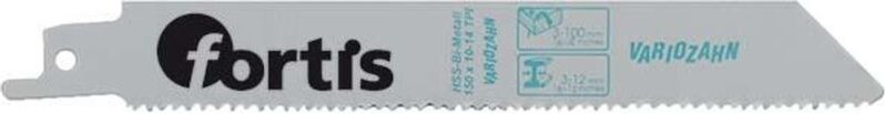 Säbelsägeblatt bim 150/130/2,5V - Fortis