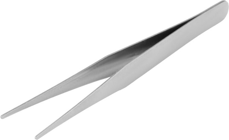Pinzetten Doktorzangen antistatisch Metall Kurve rund gerade (-10)