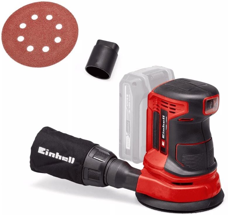 Te-rs 18 Li-Solo Akku Exzenterschleifer 18 v 125 mm Solo ( 4462010 ) - ohne Akku, ohne Ladegerät - Einhell