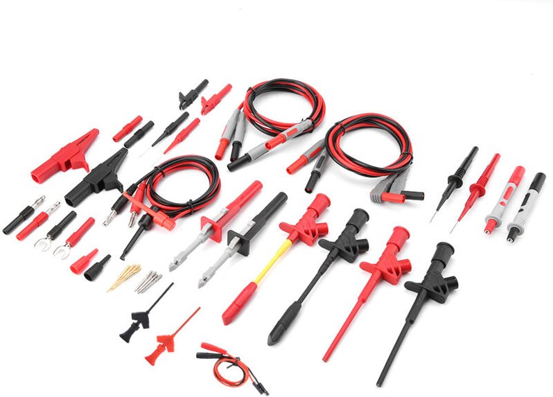 15-in-1 Multimeter-Messleitungssatz für P1600E, austauschbar und steckbar, mit BNC-Anschlüssen