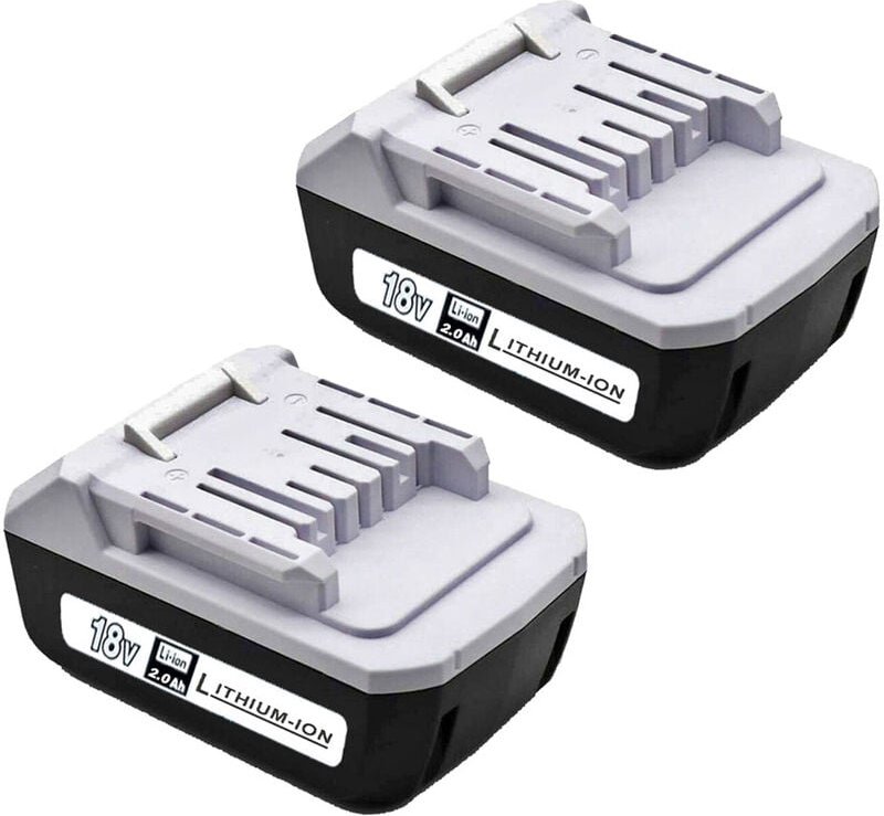 Powerwings - 2X BL1813G Akku für Makita 18V 2,0Ah BL1820G BL1813G BL1811G 195608-4 Ersatzakku Kompatibel mit Makita Bohr...