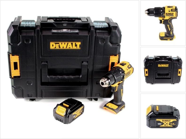 DeWalt DCD 709 NT Akku Schlagbohrschrauber 18V 65Nm+ 1x Akku 4,0Ah in TSTAK Box - ohne Ladegerät