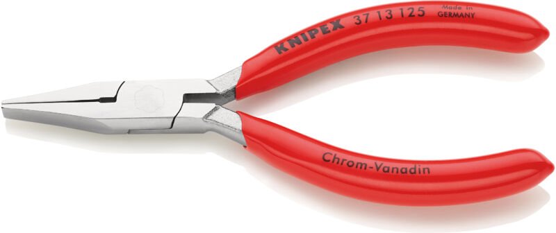 Knipex - 37 13 125 Greifzange für Feinmechanik verchromt 125 mm