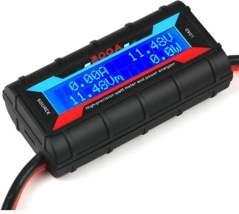 200A Präzisions-Wattmeter-Detektor Leistungsanalysator für RC-Modelle Spannung Strom Leistung