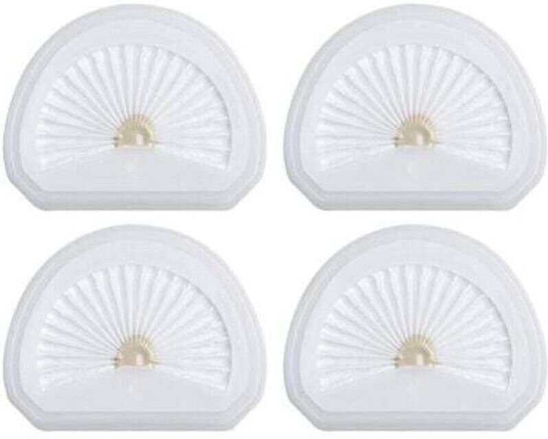 4er-Pack Filter für Handstaubsauger, kompatibel mit Black & Decker VLPF10. Ersatzfilter für Dustbuster Handstaubsauger H...