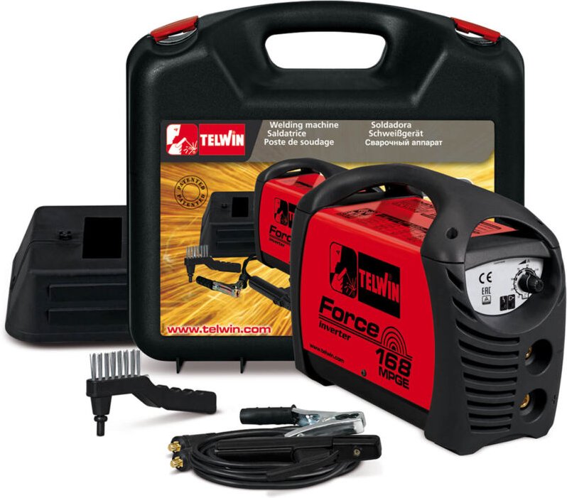Thumbnail - Telwin - Force mpge 168 816211 Inverter Elektroden Schweißgeräte 150A
