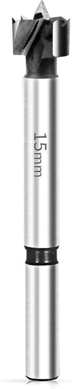 15-mm-Forstnerbohrer – Forstnerbohrer für Holz, Forstnerbohrer mit Rundschaft, Bohrzubehör