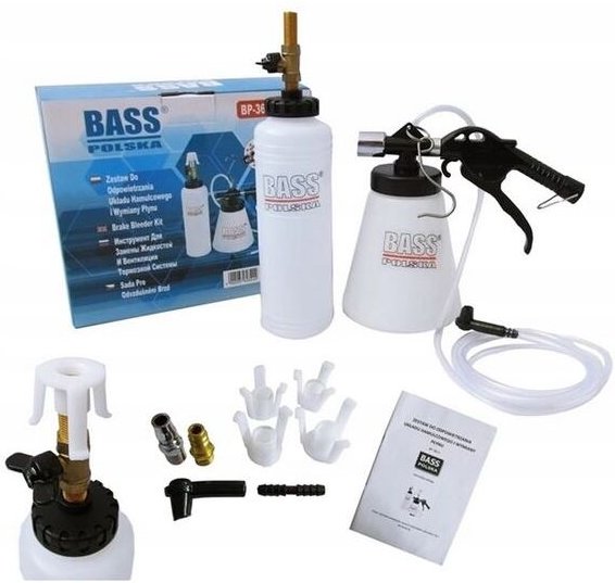 Kit zum Entlüften und Austauschen der Bremsflüssigkeit