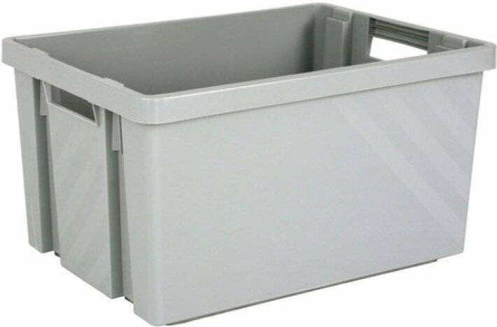 Industrie-Behälter stapelbar und ineinander steckbar 30 l – 30 l – Grau