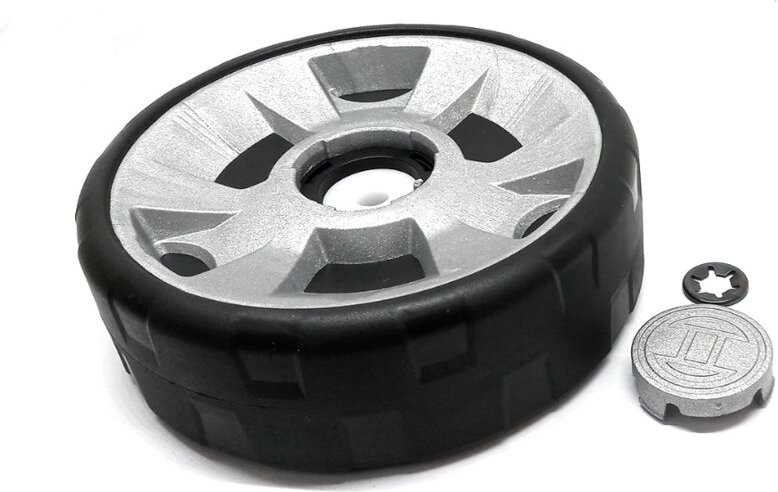 Pièce de rechange d’origine BOSCH F016104422 Roue arrière de rechange pour les tondeuses à gazon ROTAK (modèles à partir...