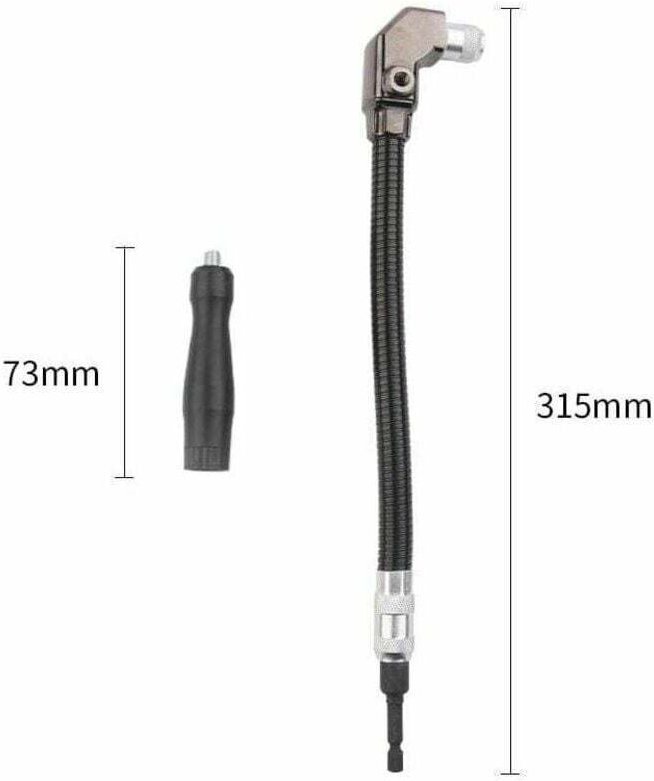 Flexibles 90° Bohrmaschine 1/4 Zubehör für Schraubenzieher für die Holzbearbeitung