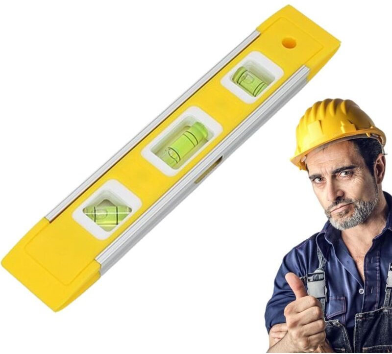 Wasserwaage, Wasserwaagenwerkzeug, magnetische Wasserwaage, schlagfestes Wasserwaagenwerkzeug, Messwinkel zum Messen